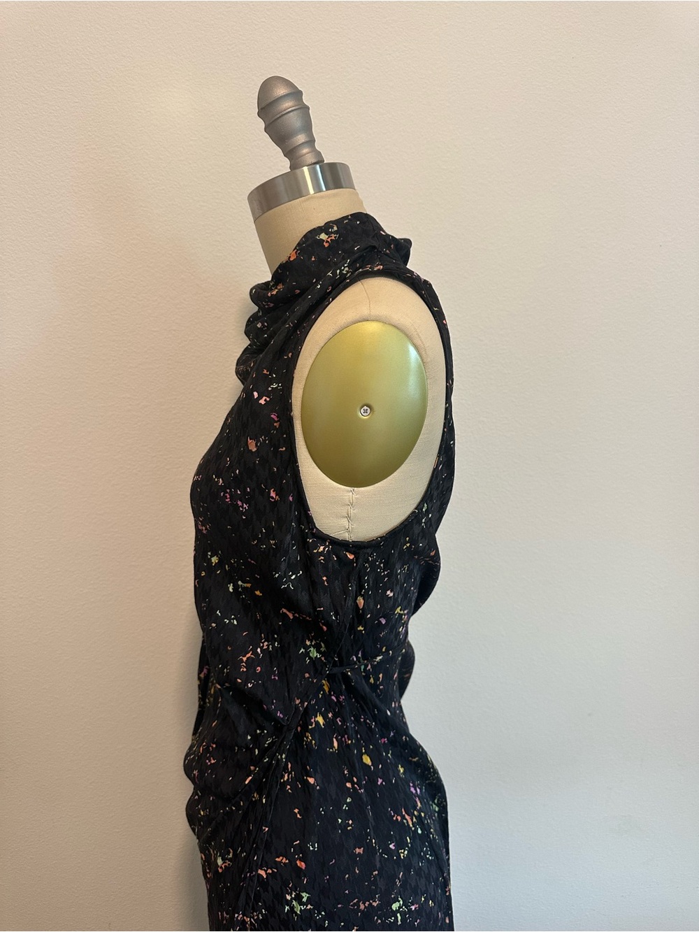 Raquel Allegra Silk Wrap Midi Dress - Picture 12 of 12